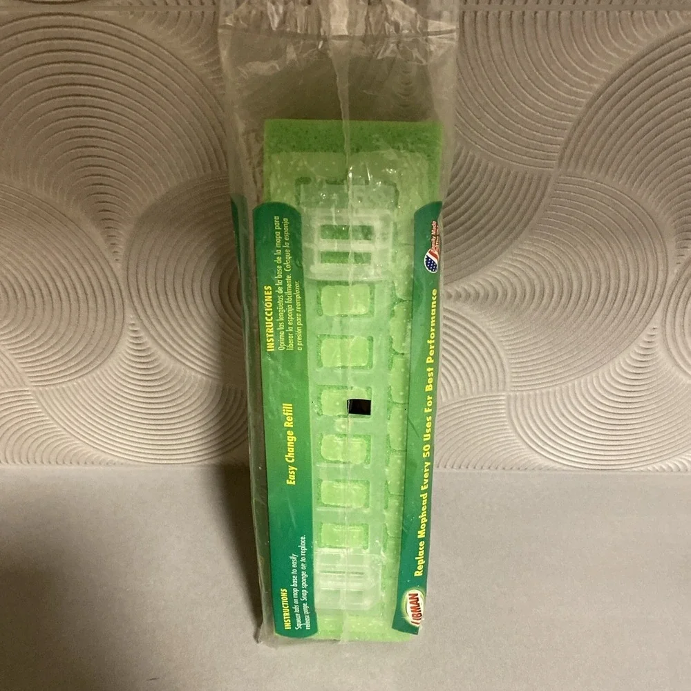Libman Scrubster Mop Refills Easy Change Snap On Refill Super Absorbent